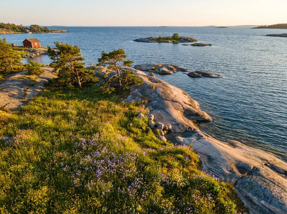 Flygfoto över Havsängen, Sölvesborg